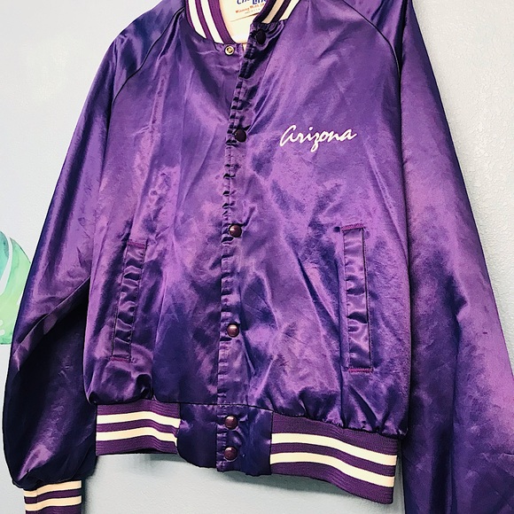 Chalk Line Jackets & Blazers - Vintage Arizona Chalk Line Purple Satin Jacket 💜🔥